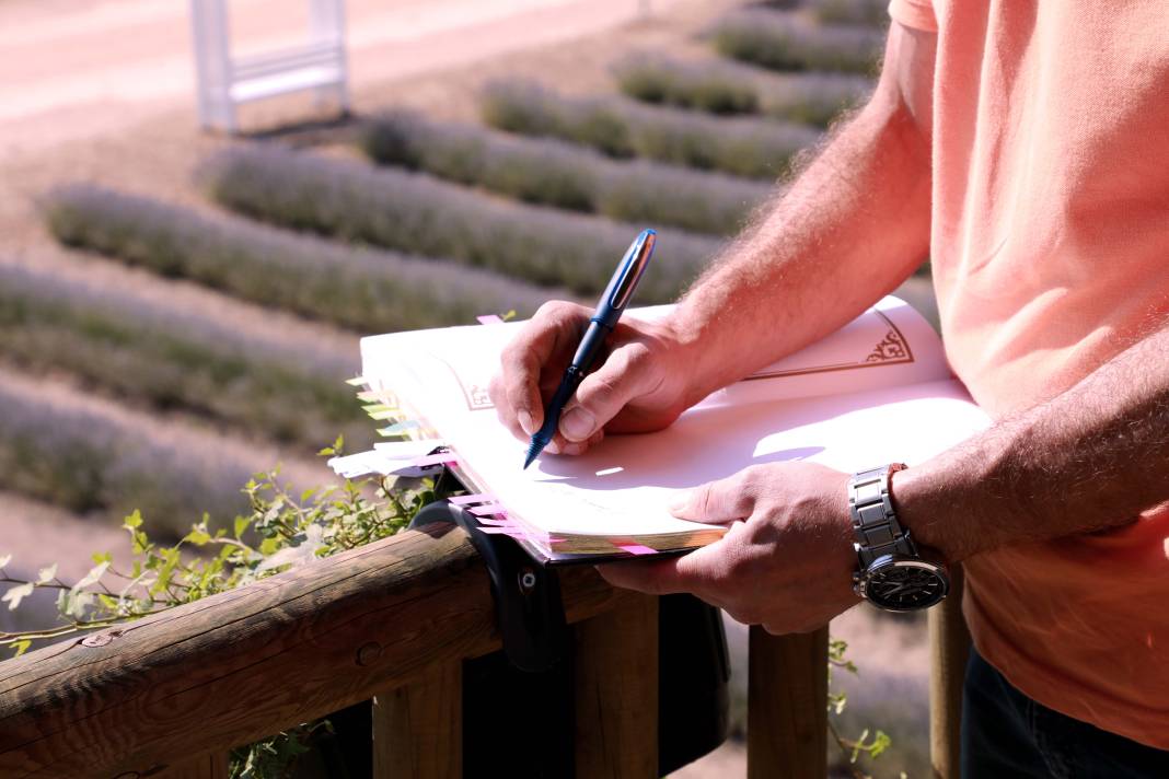 Konya’da lavanta ve gül kokulu anılar Hatıra Defteri’ne yazıldı 2